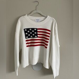 Old Navy American Flag Sweater